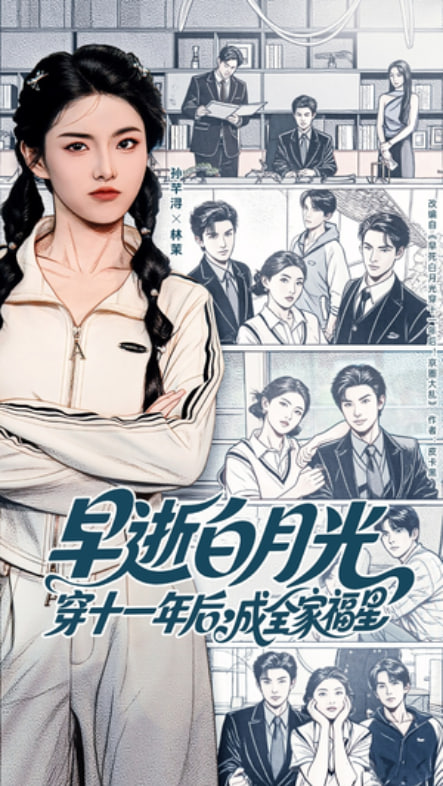 早逝白月光穿十一年后成全家福星
